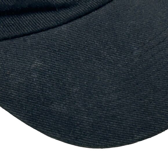 Vintage Harley Davidson Miller Genuine Draft Dad Hat Baseball Cap 90s Black MGD - Picture 4 of 10